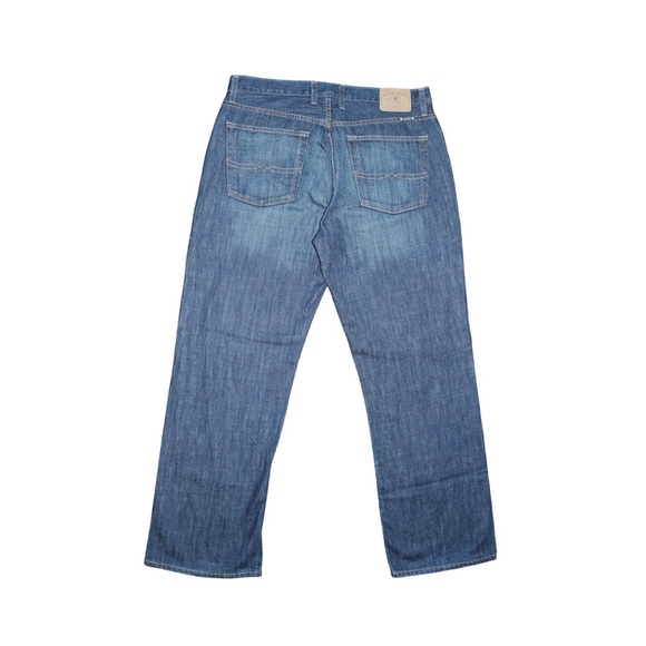 Lucky Brand Relaxed Straight Classic American Style Denim Blue Jeans - Picture 8 of 12